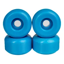 Roda Skate 53mm 100a Azul Conica Importada