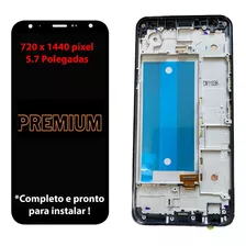 Display Tela Frontal Compatível K12+ Plus Com Aro + Pel 3d