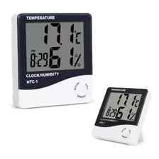 Termômetro Digital E Higrômetro P/ Medição De Umidade Do Ar