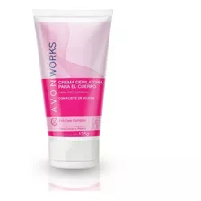 Avon Works Crema Depilatoria Para Cuerpo 125g Piel Normal