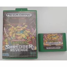 Jogo Turtles Shredder's Revenge Para Mega Drive