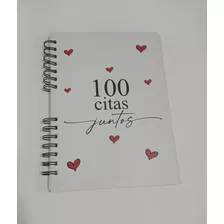 Libro 100 Citas Juntos Blanco