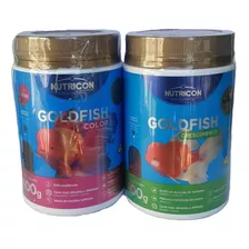 Ração Goldfish Color 400g E Crescimento 400g Kinguios