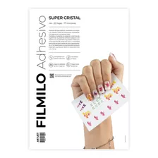 Filmilo Adhesivo Super Cristal A4 Vinilo 100% Transparente