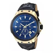 Reloj Hombre Vince Camuto Vc-1111bkgp Cuarzo Pulso Negro En 