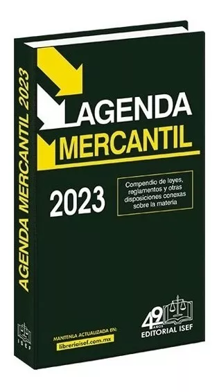 Agenda Mercantil Edición Actual Editorial Isef