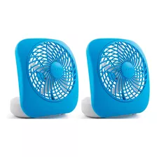 Ventilador Portátil Treva De 5 Pulgadas Pilas, 2 Veloc...