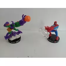 Marvel Attack Tix Homem Aranha Spiderman Lote 4 Duende Verde