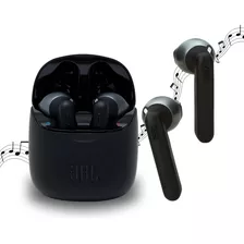 Fone De Ouvido Bluetooth Jbl Sem Fio Tune 220tws Preto