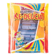 Geladinho Sacolé Gelinho Americano Ke Delicia 40 Unidades