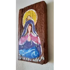 Virgen Del Valle Reablo De Madera, Recuerdo, Souvenir