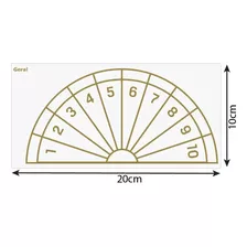 Placa Radiônica Geral - Relógio Radiestésico - Feng Shui