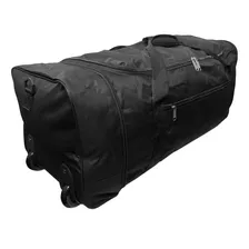 Maleta Duffle Plegable Grande 28puLG Reforzada Con Ruedas