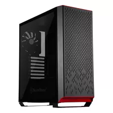 Gabinete Atx Silverstone Sst-pm02b-g Vidrio Templado Negro