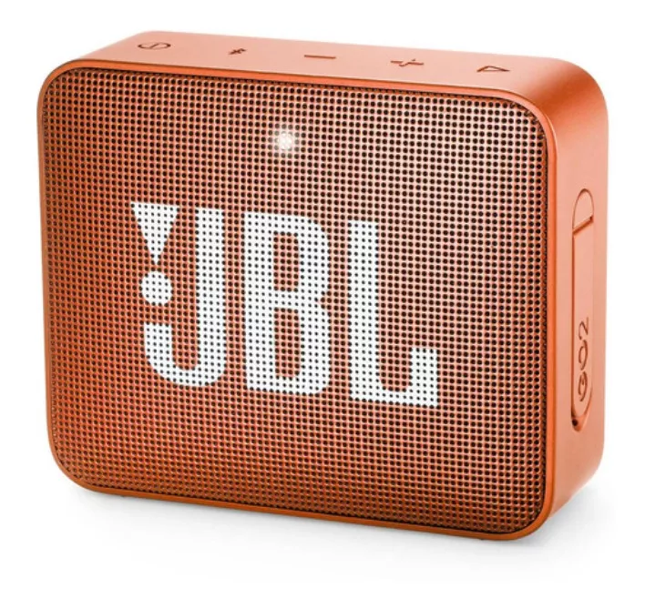 Alto-falante Jbl Go 2 Portátil Com Bluetooth Waterproof Coral Orange 