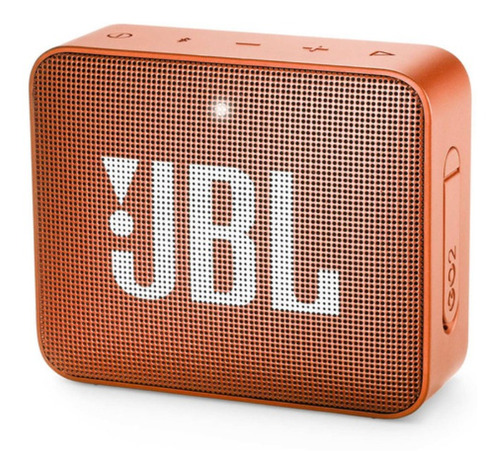 Bocina Jbl Go 2 Portátil Con Bluetooth Coral Orange 