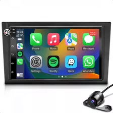 Kit Central Multimidia Android E Carplay Bt Usb + Cam + Mold