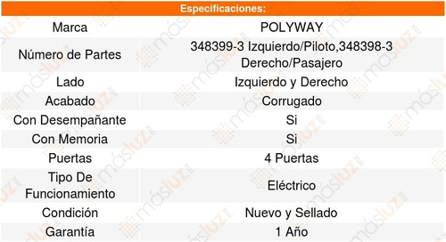 Set 2 Espejos Polyway Jeep Commander 06_08 Foto 3