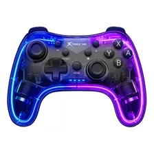 Joystick Inalámbrico Bt Luz Rgb P/ps3 Ps4 Pc Xtrike Me Gp-52