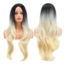 Peruca Wig Fibra Orgânica Ondulada 65 Cm 