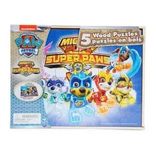 Quebra-cabeças De Madeira Mighty Pups Super Paws 5