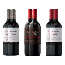 Combo 6 Vinos Casillero Del Diablo Malbec Cabernet Red Blend