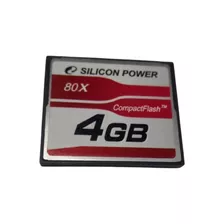 Memoria Compact Flash 4gb Silicon Power 80x 