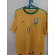 Camisa Seleção Brasileira Oficial 2010 #9