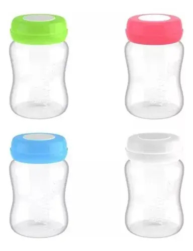 % Recipientes De Leite Materno Reutilizáveis 180ml Mn