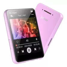 64gb Reproductor De Música Mp3 Mp4 Rosa Bluetooth Audífonos