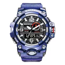 Reloj Smael 8035 Color Azul Nuevo Compra Garantizada