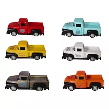 Pick-up Metal 1:43 Combo 6pçs