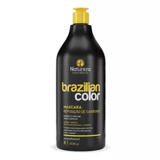 Máscara Reposição De Carbono Brazilian Color 1l Restauração