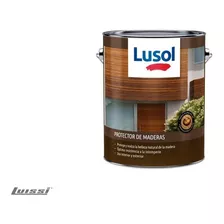 Protector Para Madera Lusol 4 Litros Todos Los Colores