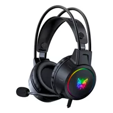 Fone Headset Gamer Profissional Onikuma X15 Rgb Cor Preto