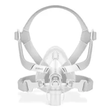 Máscara Facial Vni Cpap Bpap Em Silicone Ventilação Completa