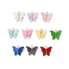 Dijes Mariposa Oro Laminado 18k Joyeria Fina Bisuteria 15 Pz