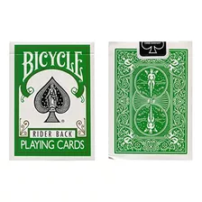 Mms Cards Bicycle Green Back Truco De Uspcc