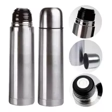 Termo Bala Acero Inox 1 Litro Doble Capa Termica Con Estuche