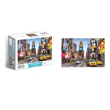 Rompecabezas Puzzle 1000 Piezas Time Square Nueva York Eeuu