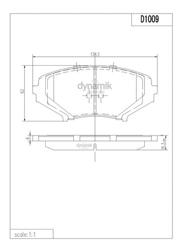 Balatas Cermicas Delanteras Rx-8 R2 1.3l 04-11 Dynamik Foto 2