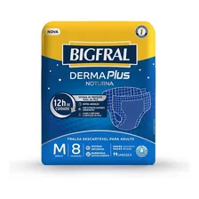 Fralda Geriátrica Bigfral Noturna M Pct C/ 08 Unds. Bigfral