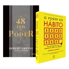 Kit 2livros, As 48 Leis Do Poder + O Poder Do Hábito, Por Que Fazemos O Que Fazemos Na Vida E Nos Negócios, Clássico Sobre Multiplicar Riqueza E Solucionar Problemas Financeiros, Edição Atualizada