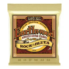 Ernie Ball 2008 Cuerdas Guitarra Acustica 10-52 Earthwood Rock And Blues