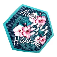 Patche Aloha 94 Hawaii Termocolante 6cmx7cm Patch