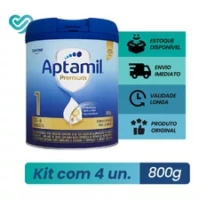 Kit 4 Un. Aptamil Premium 1 - 800g