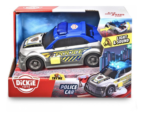 Dickie Toys Sonido Y Luces Camioneta Suv Policia Swat 