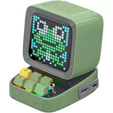 Parlante Bluetooth Divoom Retro Pixel Art (verde)