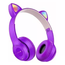 Auricular Inalámbrico Orejas De Gato Bluetooth Manos Libres