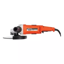 Amoladora Angular Argentec As229 Color Naranja Y Negro 2200 w 220 v + Accesorio